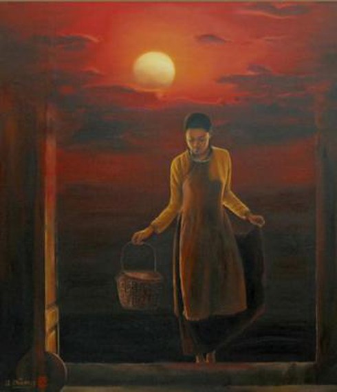Cận cảnh 'Giọt xuân' của Nguyễn Quốc Dũng
