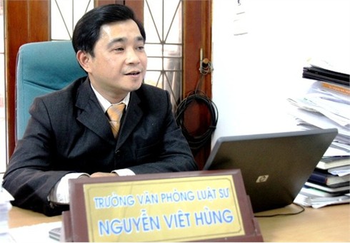 Ông Vươn xác định luật sư Nguyễn Việt Hùng bào chữa