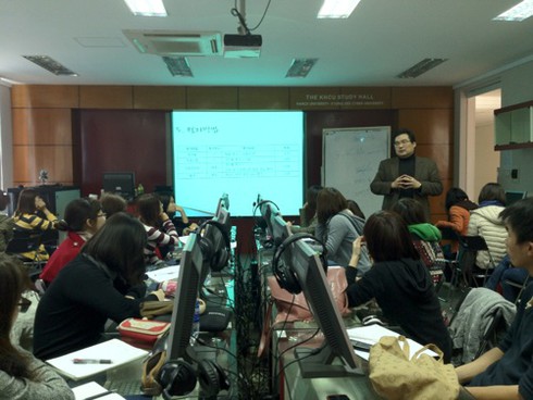 Đào tạo tiếng Hàn qua mạng tại VN