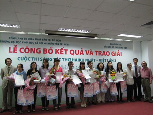 16 tác giả nhận giải sáng tác thơ Haiku