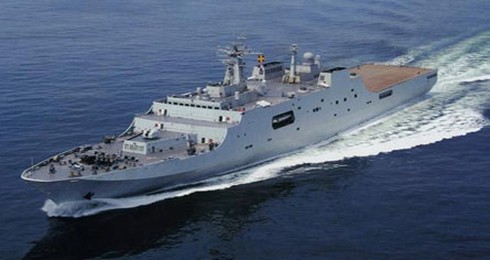 Trung Quốc đóng thêm nhiều tàu đổ bộ 071 hạng nặng