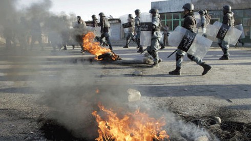 Hai cố vấn quân sự Mỹ bị sát hại trong bộ Nội vụ Afghanistan