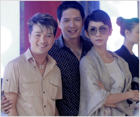 Mr. Đàm lần đầu tiên làm người mẫu