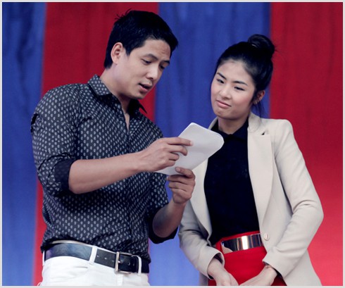 Mr. Đàm lần đầu tiên làm người mẫu