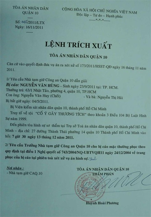 Phạm tội khi đang trong bụng mẹ!?