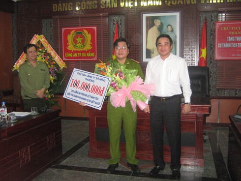 Đà Nẵng:Thưởng 100 triệu đồng cho công an TP phá án nhanh