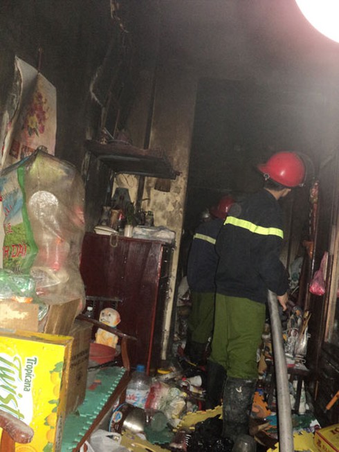 Cháy lớn nhà hộ đơn thân