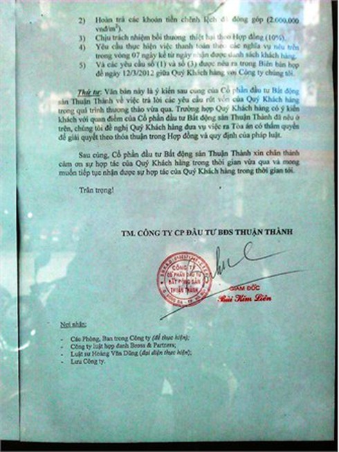 Dự án binh đoàn 12: “Con nợ” tiếp tục ép “chủ nợ”