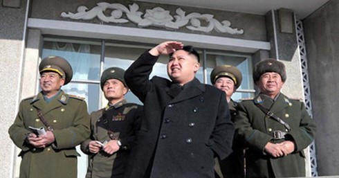 Đích thân Kim Jong Un chỉ huy quân đội Triều Tiên tập trận