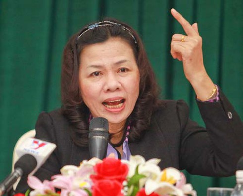 Thứ trưởng Bộ tài chính Vũ Thị Mai: