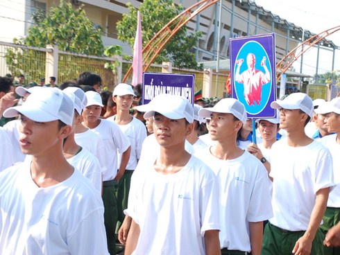 Tây Ninh: Hơn 7.000 người tham gia chạy việt dã