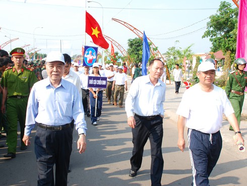 Tây Ninh: Hơn 7.000 người tham gia chạy việt dã