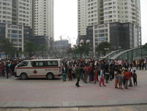 Hà Nội: Cháy tòa nhà 34 tầng, cư dân náo loạn