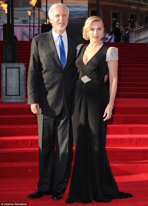 Kate Winslet gặp lại 'người cũ' trong buổi ra mắt Titanic 3D