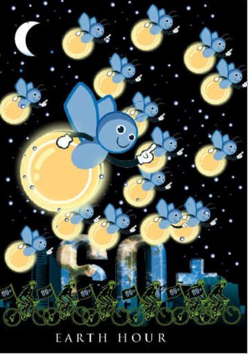 Bất ngờ với sáng tạo `Một giờ trái đất khác biệt`