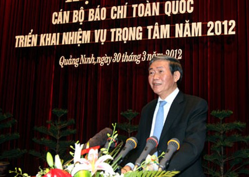 Toàn văn phát biểu của đồng chí Đinh Thế Huynh