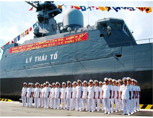 Hải quân tăng cường huấn luyện tác chiến trên tàu Lý Thái Tổ