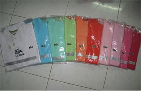 Bắt giữ lô hàng áo thun Lacoste “Made in…Tân Phú”