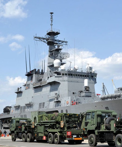 Cận cảnh Nhật triển khai hệ thống đánh chặn tên lửa Triều Tiên