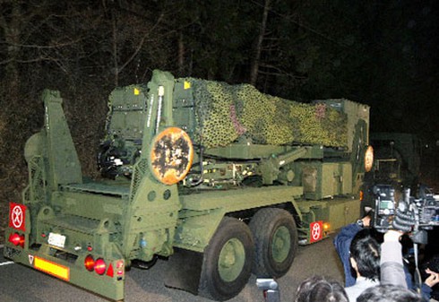 Cận cảnh Nhật triển khai hệ thống đánh chặn tên lửa Triều Tiên