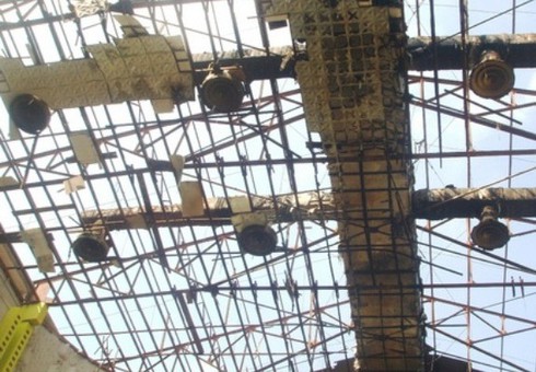 Rạp Thăng Long bùng cháy dữ dội