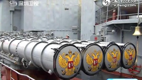 Nga-Trung thể hiện sức mạnh trên biển