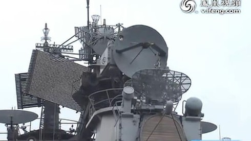 Nga-Trung thể hiện sức mạnh trên biển