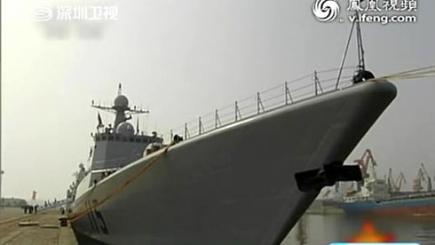 Nga-Trung thể hiện sức mạnh trên biển