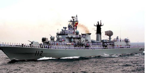 Nga-Trung thể hiện sức mạnh trên biển