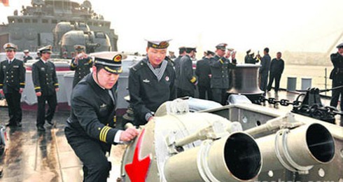 Chùm ảnh: Hải quân Nga-Trung giao lưu