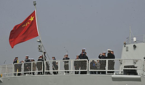 Chùm ảnh: Hải quân Nga-Trung giao lưu