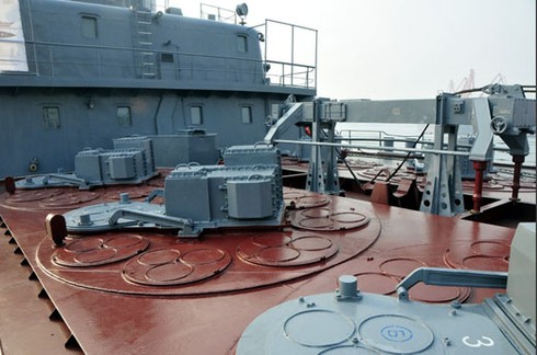 Chùm ảnh: Hải quân Nga-Trung giao lưu