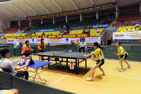 Từ 7 - 30/5: Giải vô địch Bóng bàn toàn quốc báo Nhân Dân