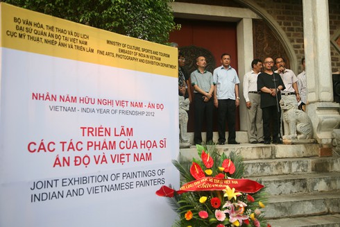 Tổng kết trại sáng tác tranh Việt Nam - Ấn Độ