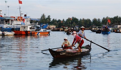 Cuộc sống sôi động ở cảng cá Kỳ Hà