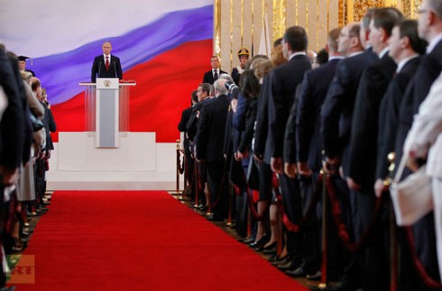 Chùm ảnh: Lễ nhậm chức của Tổng thống V. Putin