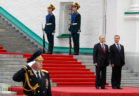 Chùm ảnh: Lễ nhậm chức của Tổng thống V. Putin