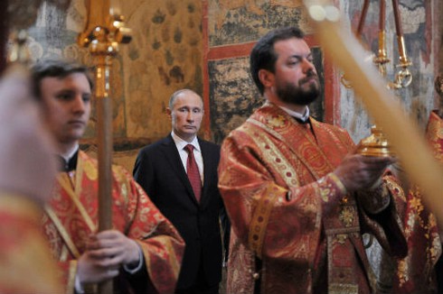 Chùm ảnh: Lễ nhậm chức của Tổng thống V. Putin