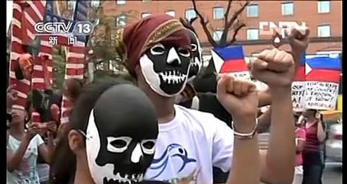 Kiều dân Philippines kêu gọi biểu tình chốngTrung Quốc khắp thế giới