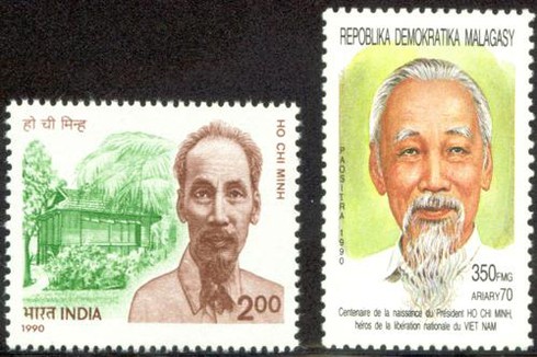 `Điểm mặt` những bộ tem nước ngoài về Bác Hồ