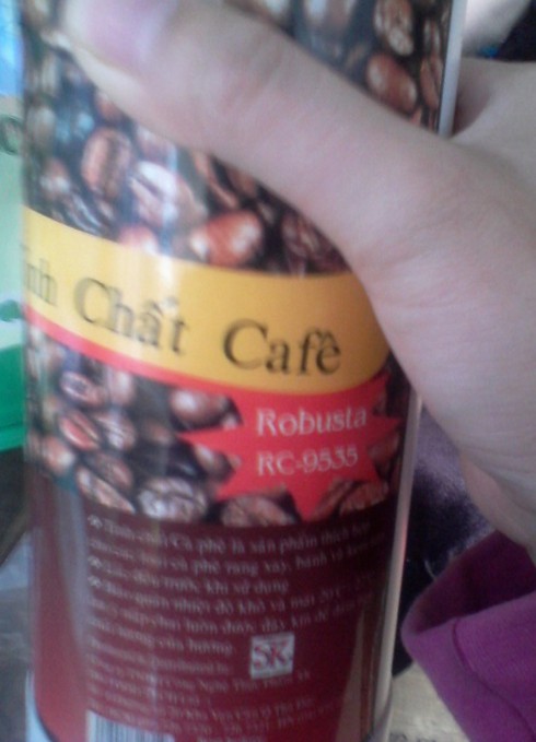 Mỗi kg hóa chất biến thành hàng nghìn cốc cà phê