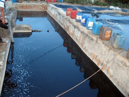 Nước thải công nghiệp xả thẳng ra biển