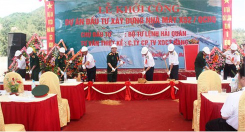 Xây dựng Nhà máy sửa chữa tàu chiến lớn nhất tại Cam Ranh
