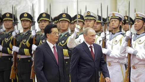 Nga -Trung ký 11 thỏa thuận hợp tác