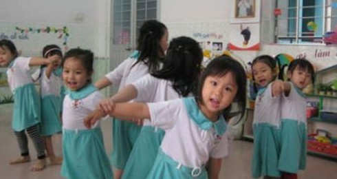 Vào lớp 1 cũng phải tập huấn
