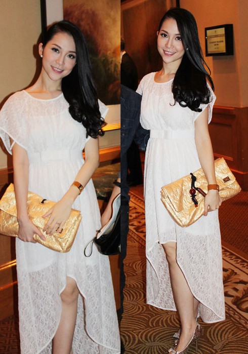 Các sao thướt tha cùng váy mullet