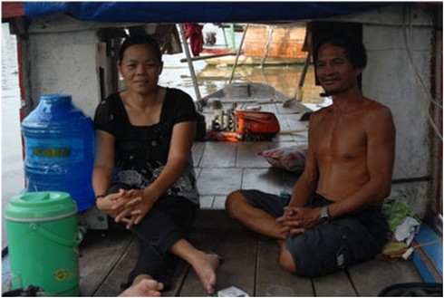 “Xóm bập bềnh” trên sông Sài Gòn
