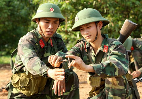 Huấn luyện cửa mở đánh chiếm đầu cầu ở “Trung đoàn gió”