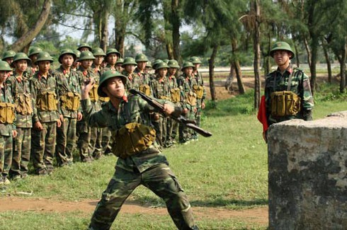 Huấn luyện cửa mở đánh chiếm đầu cầu ở “Trung đoàn gió”