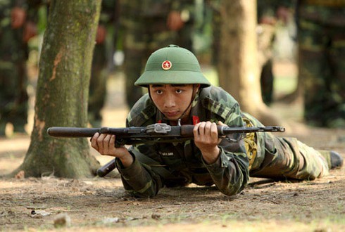 Huấn luyện cửa mở đánh chiếm đầu cầu ở “Trung đoàn gió”